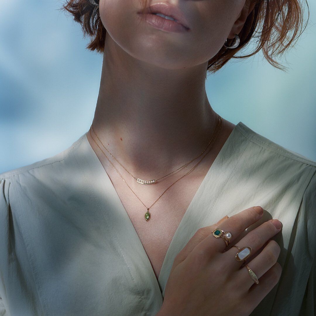 NATURAL OLIVINE NECKLACE