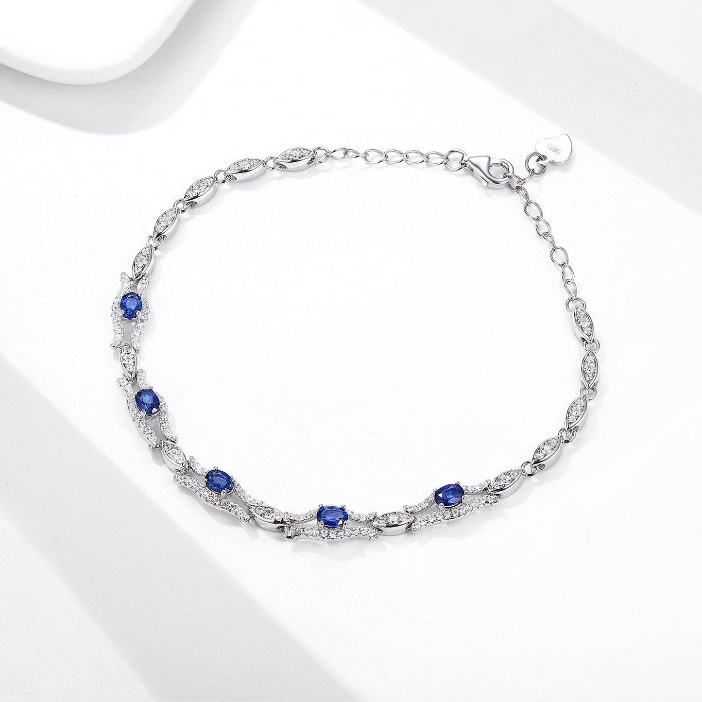 Natural Sapphire Bracelet.
