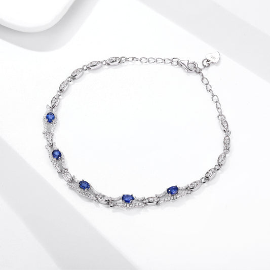 Natural Sapphire Bracelet.