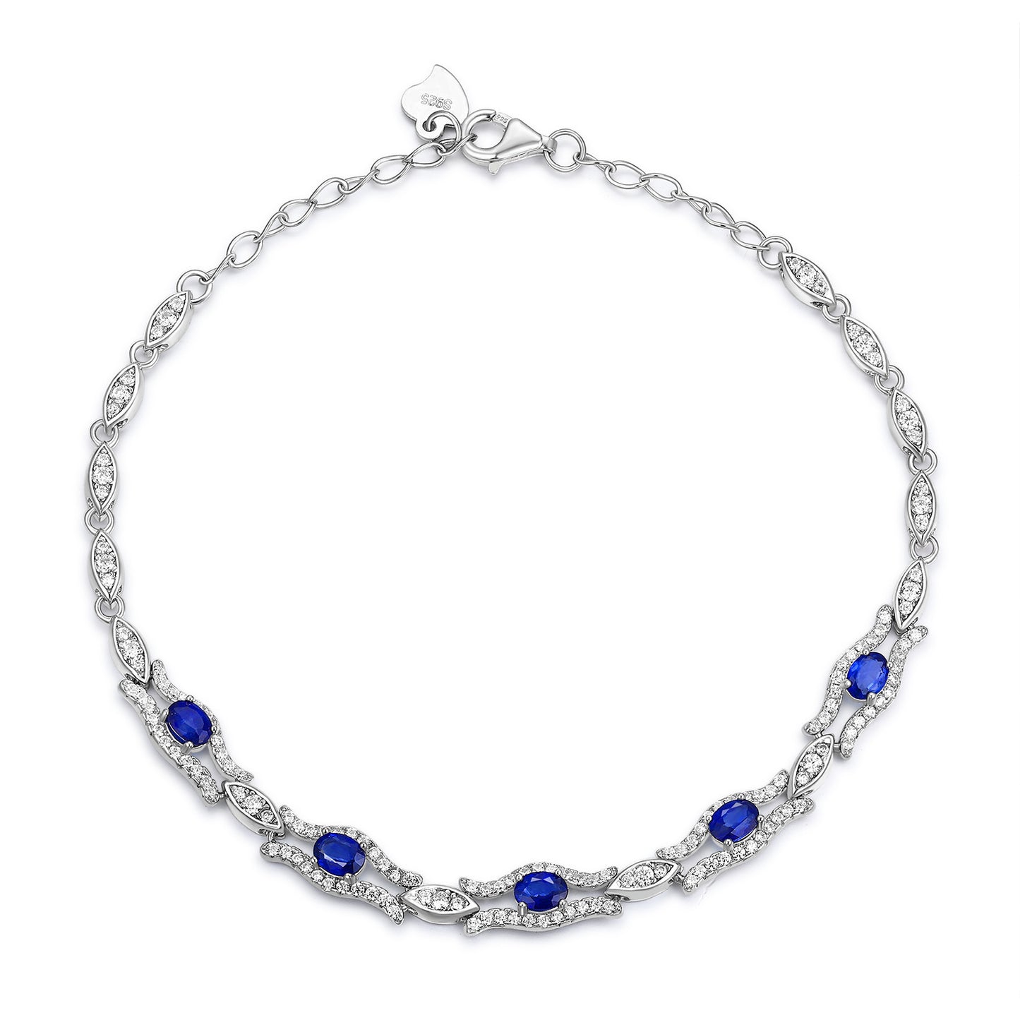 Natural Sapphire Bracelet.