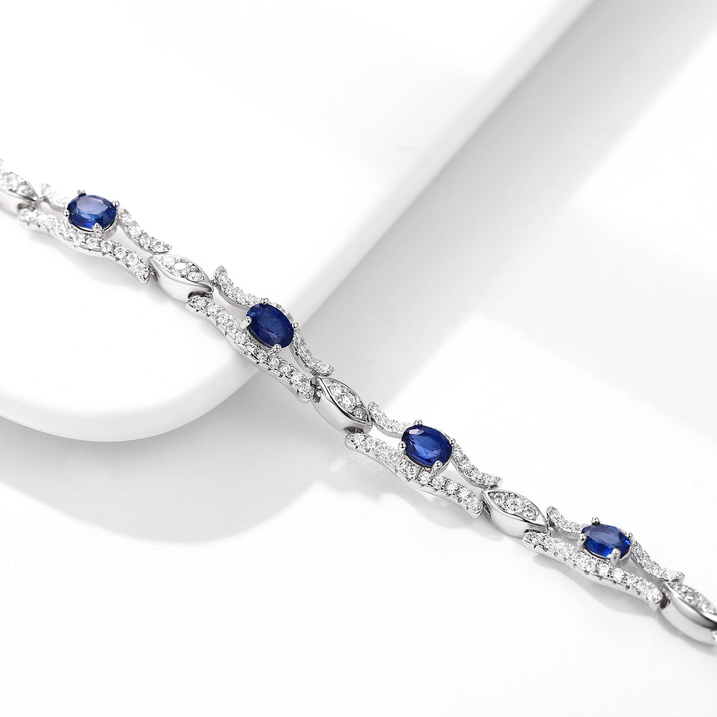 Natural Sapphire Bracelet.