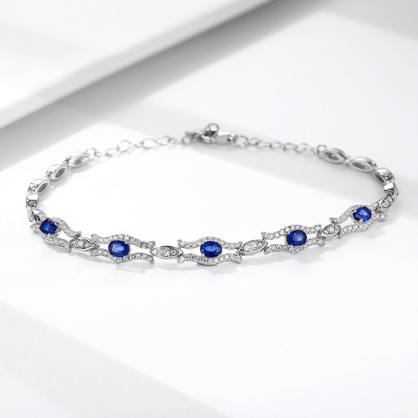 Natural Sapphire Bracelet.