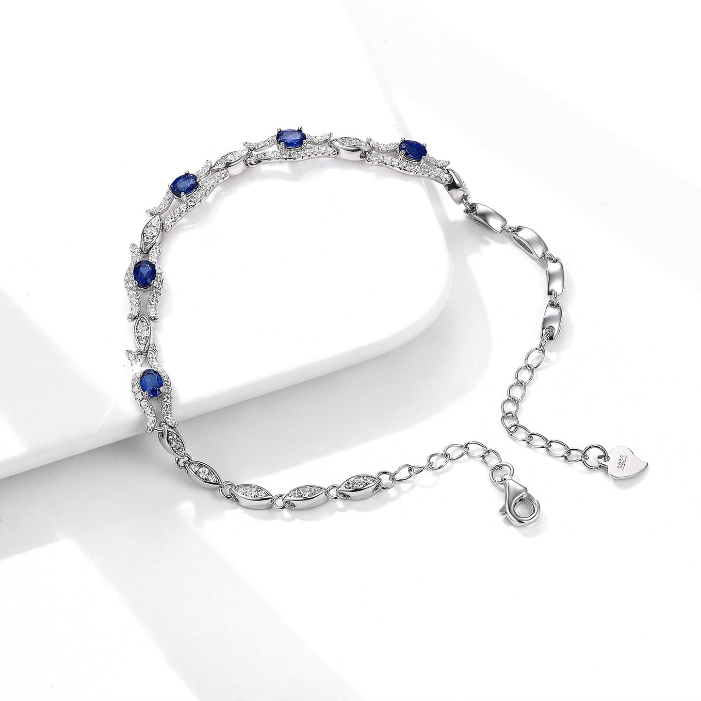 Natural Sapphire Bracelet.
